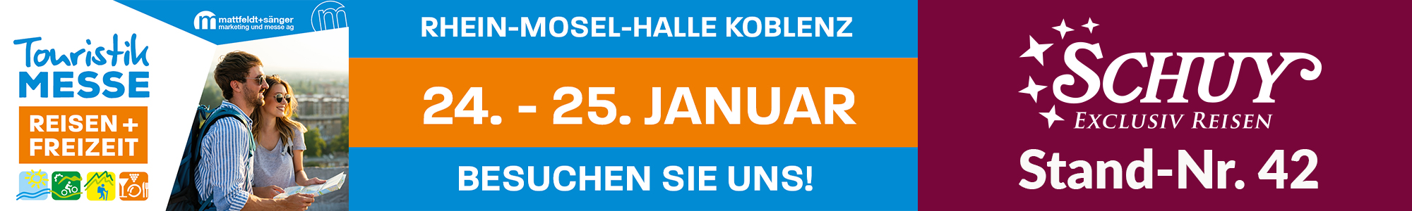 Messeinformationen Tourismus Messe Koblenz