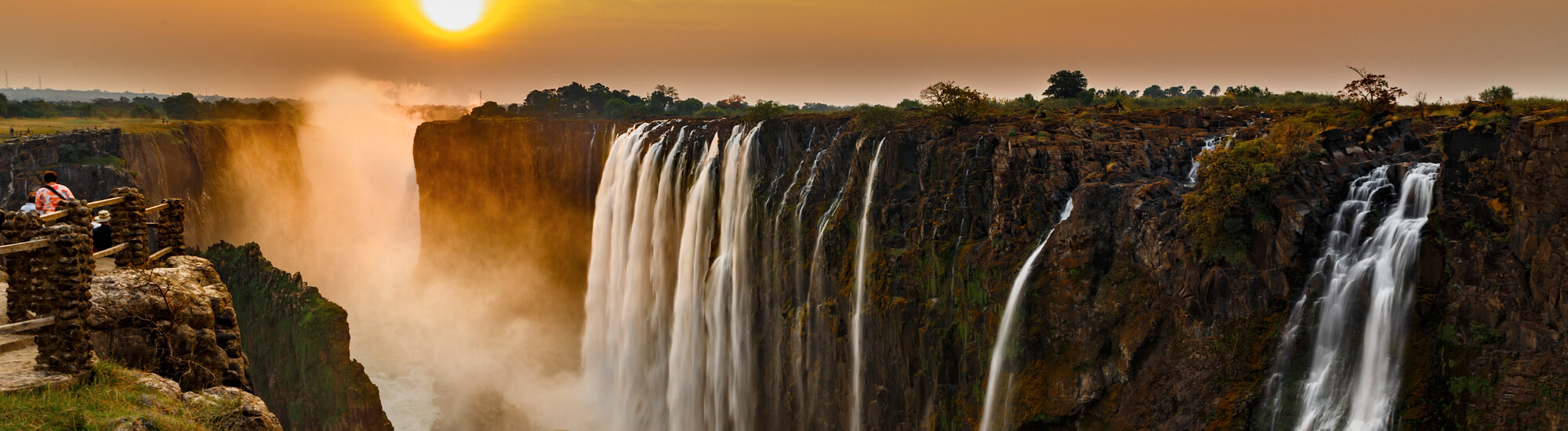 Victoria Falls in Sambia und Simbabwe