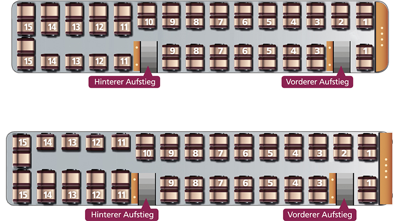 Schuy Exclusiv Reisen_Bistro-Bus_Van Hool Sitzplan