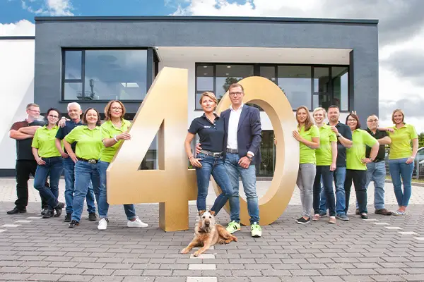 2020 - Mitarbeiter zum Jubiläum 40 Jahre Schuy Reisen.