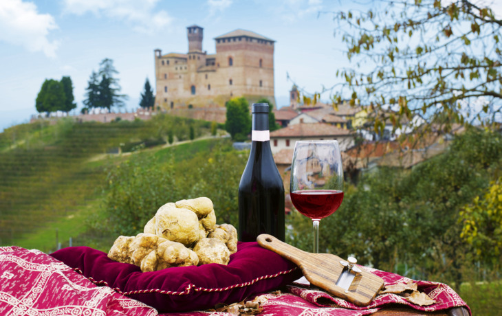 weiße Trüffel aus dem Piemont, Italien