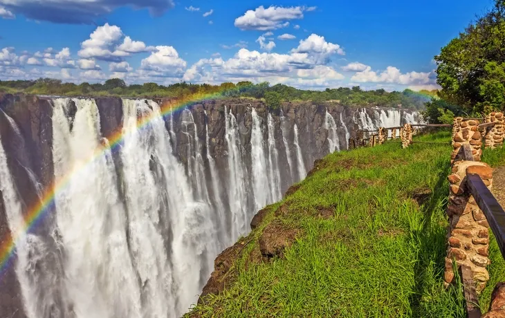 Victoria Falls in Sambia
