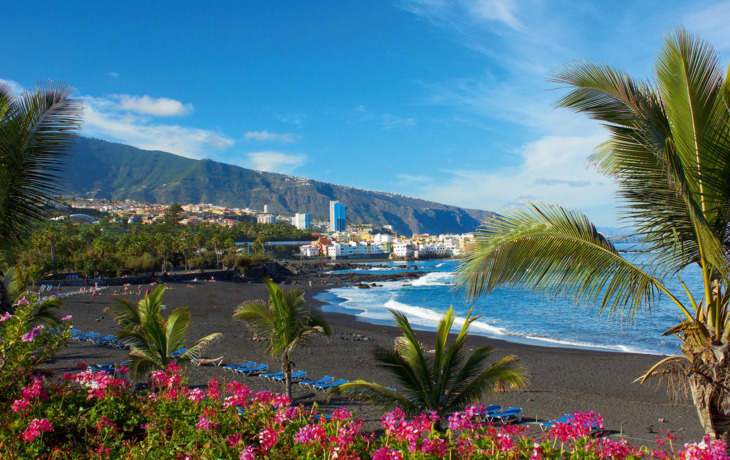 playa Jardin, Tenerife, Spain