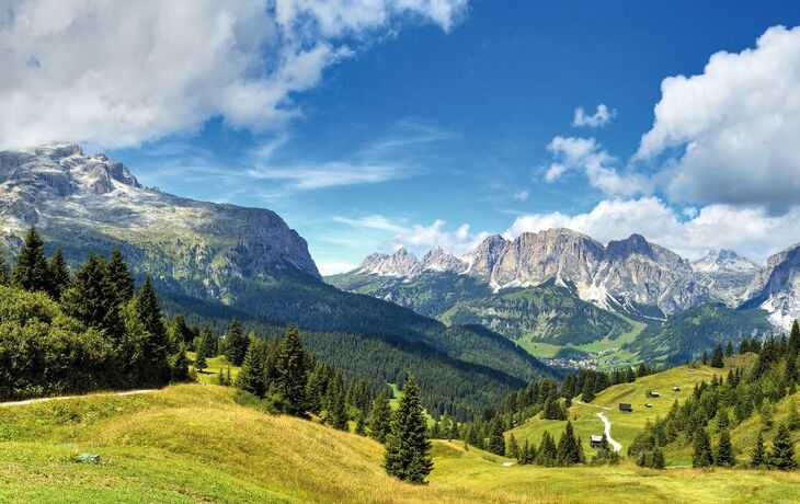 Alta Badia Panorama in den Dolomiten