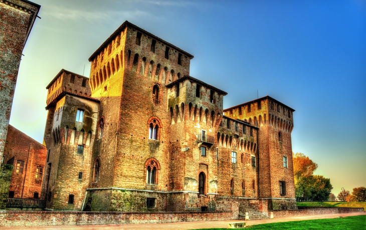 das Schloss von Mantua - Castello di San Giorgio - in Mantua, Italien