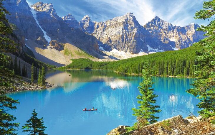 Moraine Lake im Banff Nationalpark