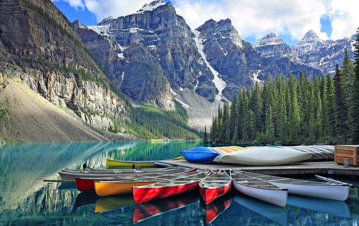 Moraine Lake im Banff Nationalpark
