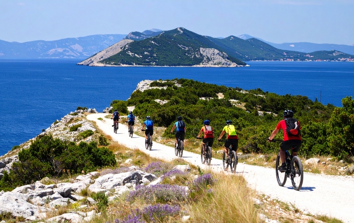 Kvarner Bucht Inselhüpfen per Rad