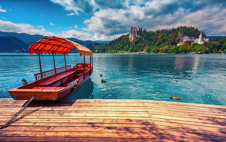 Bleder See in Slowenien