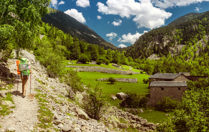 auf dem Fernwanderweg GR 11 durch die Pyrenäen
