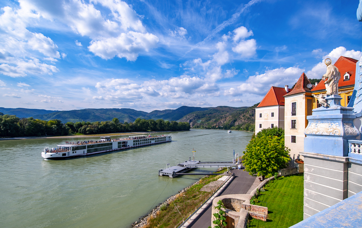 Dürnstein an der Donau in der Wachau, Österreich