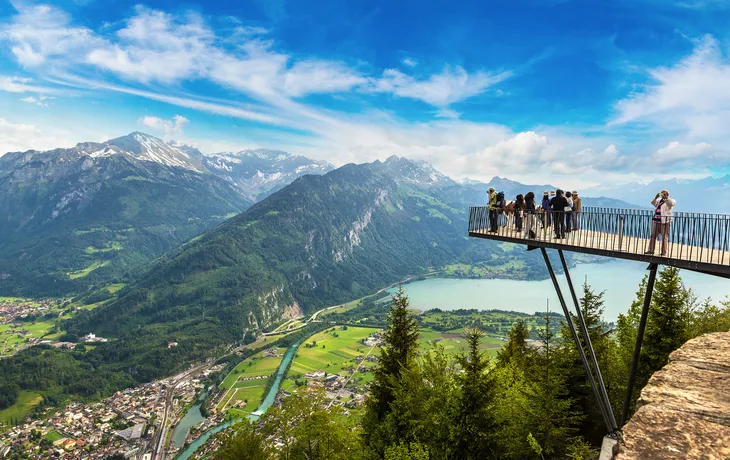 Aussichtsplattform in Interlaken