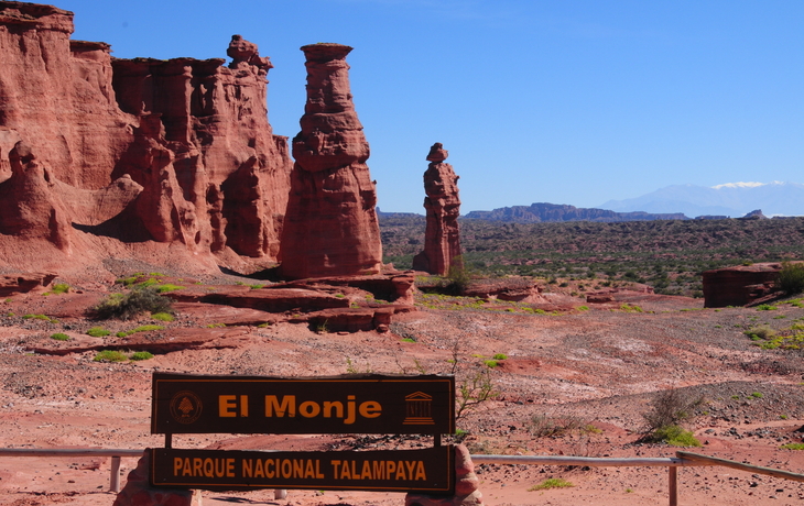 Talampaya-Schlucht in der Provinz La Rioja, Argentinien