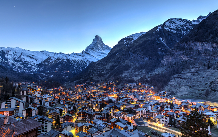 Matterhorn und Zermatt