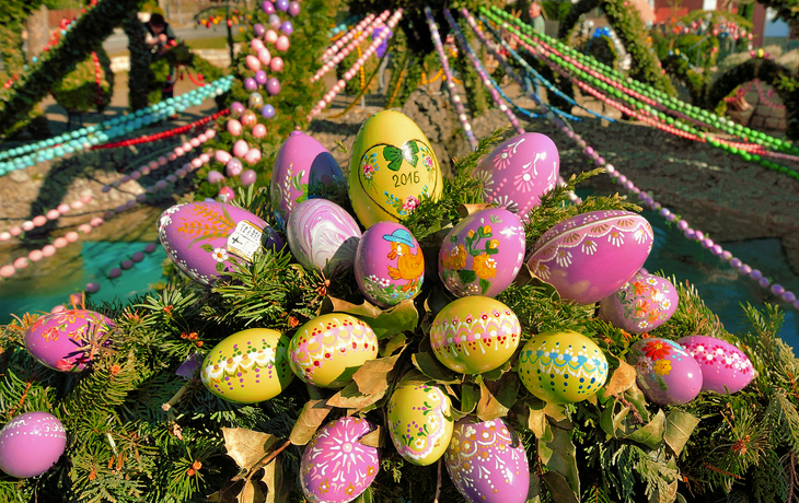 Osterbrunnen in der Fränkischen Schweiz