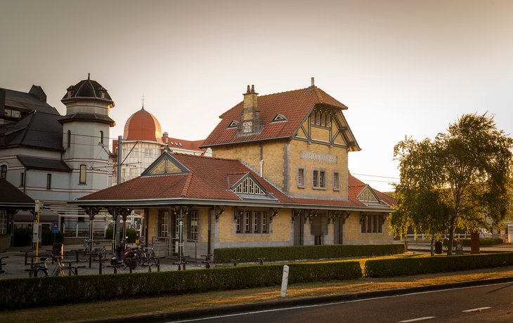 Bahnhof in De Haan