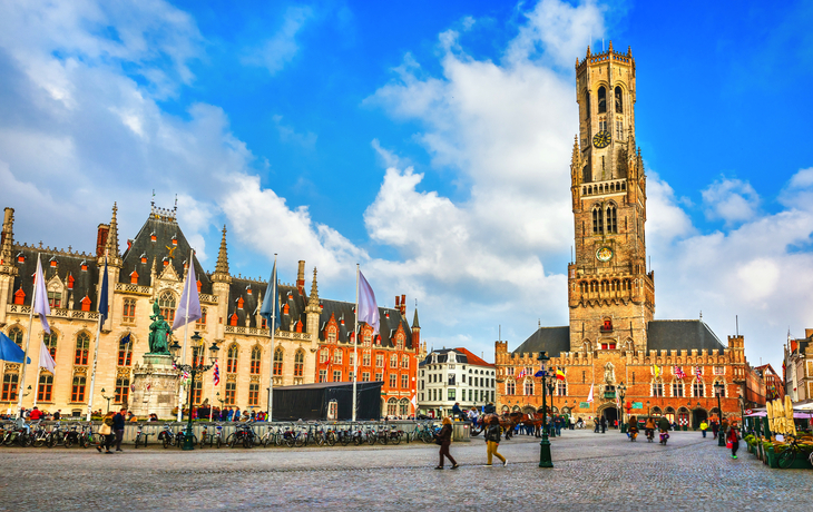 Marktplatz in Brügge
