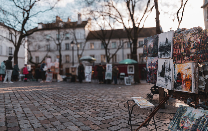 Place du Tertre in Paris