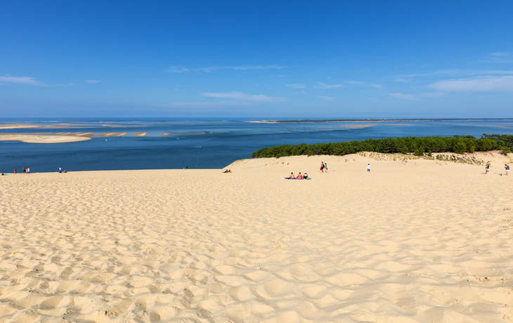 Grande Dune du Pilat an der Atlantikküste bei Arcachon, Frankreich