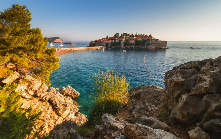 Sveti Stefan nahe Budva in Montenegro