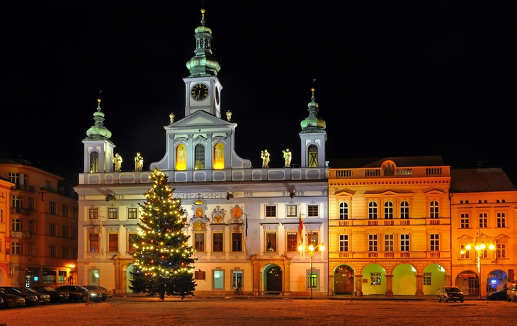 weihnachtliches Budweis