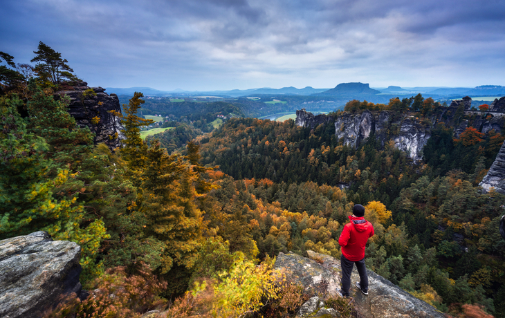Sächsische Schweiz - der deutsche Teil des Elbsandsteingebirges in Sachsen, Deutschland