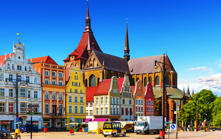 Marienkirche in der Rostocker Altstadt