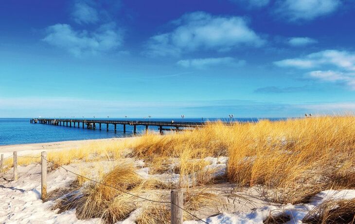 winterliches Graal Müritz