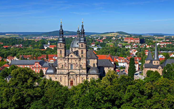 Blick auf den Dom in Fulda
