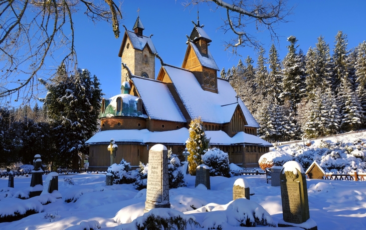 Stabkirche Wang in Karpacz, Polen