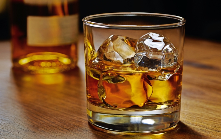 Whiskey on ice