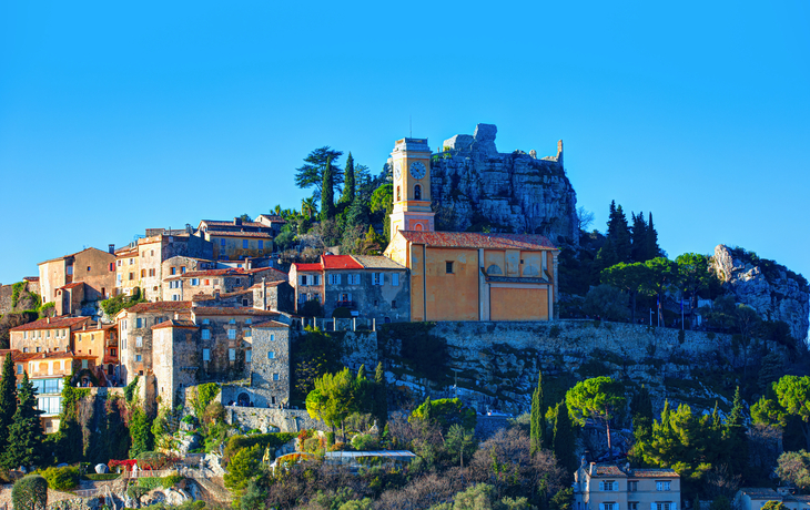 Eze an der französischen Riviera