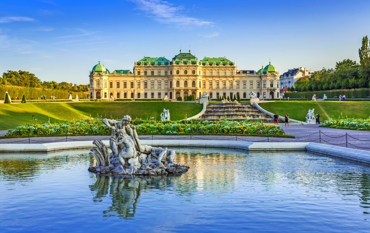 Schloss Belvedere in Wien, Österreich