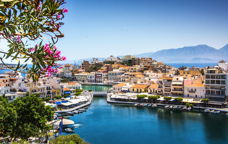 Hafen von Agios Nikolaos auf Kreta