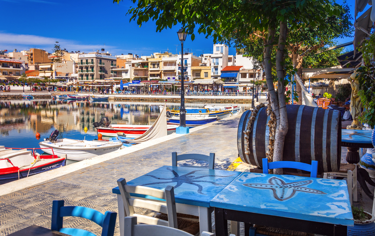 Hafen von Agios Nikolaos auf Kreta