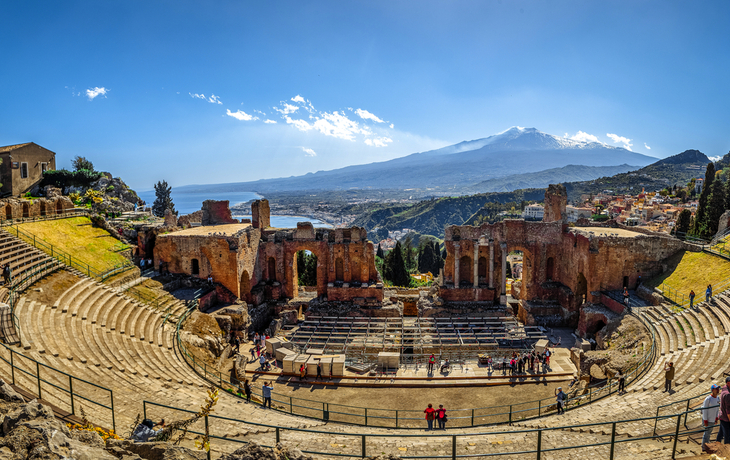 Ätna mit Taormina