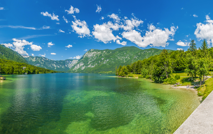Bohinjsee im Triglav-Nationalpark