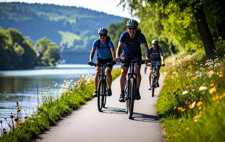 Radreise von Prag nach Dresden