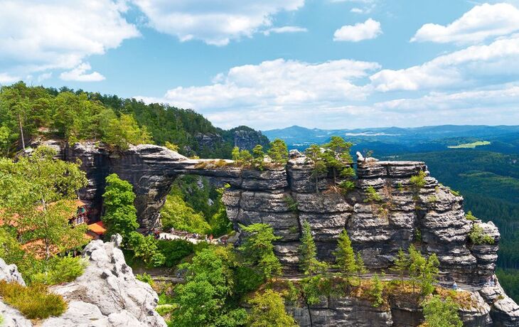 Prebischtor in Böhmische Schweiz