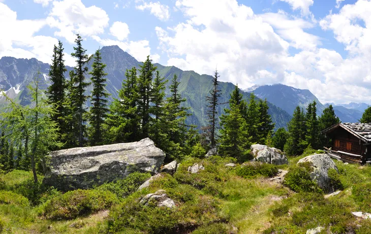 Panorama der Zillertaler Alpen