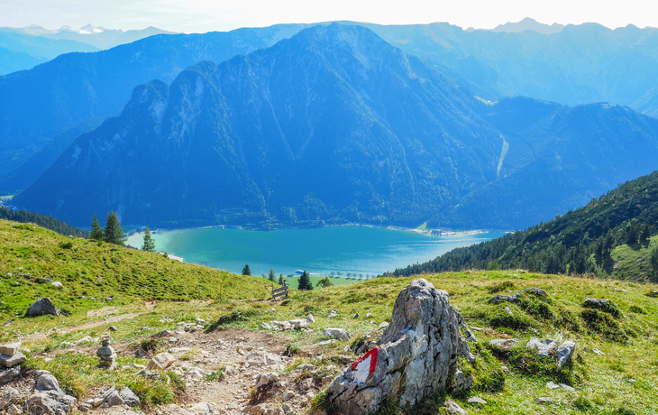 Wandern vom Achensee auf die Seebergspitze