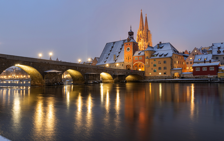Regensburg im Winter