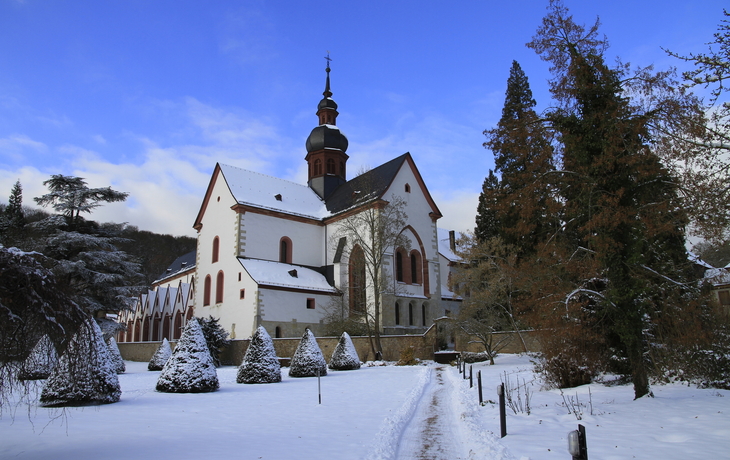 Kloster Eberbach im Winter