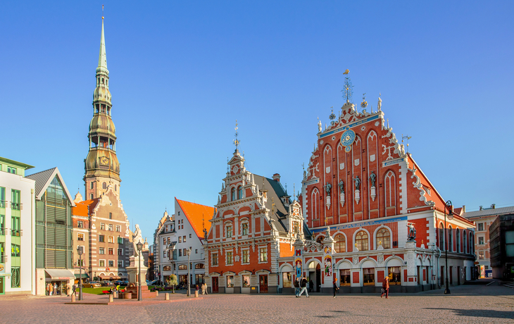 Rathausplatz in Riga