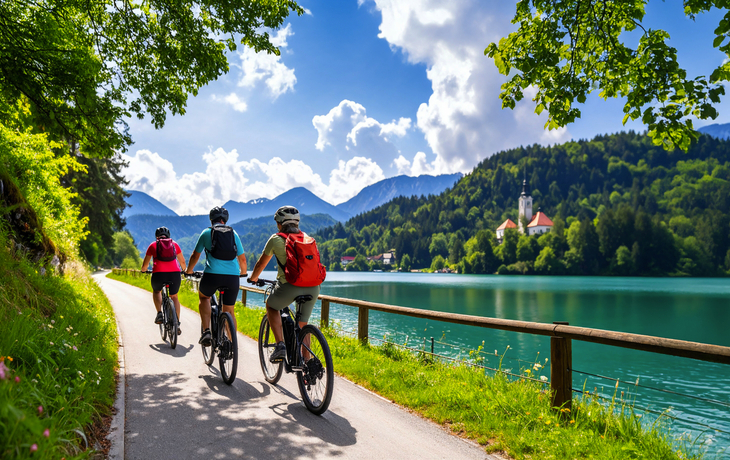 Radeln im Dreiländereck Kärntens