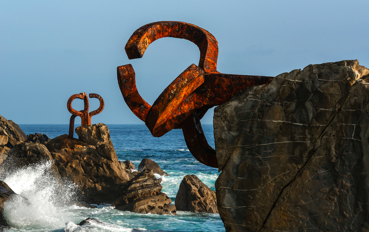 Windkamm in Donostia-San Sebastian