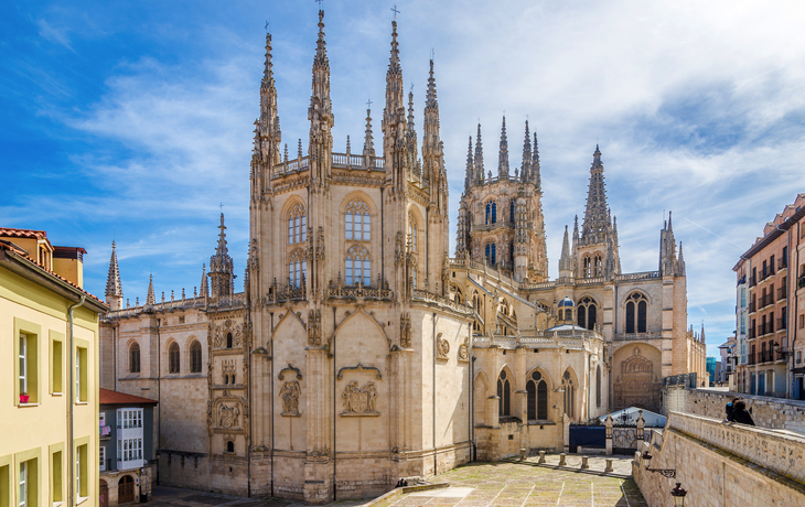 Blick auf die Kapelle der Kathedrale der Heiligen Maria in Burgos