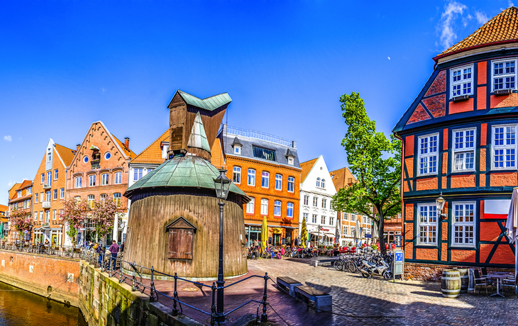 Stade in Niedersachsen, Deutschland