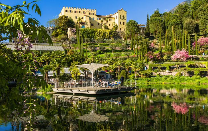 Schloss Trauttmansdorff in Meran, Italien