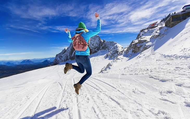 winterliches Dachsteinmassiv